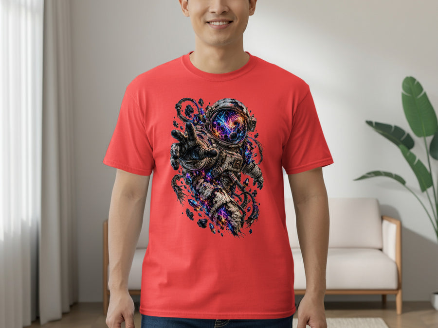 Fractured Cosmos Astronaut T-Shirt