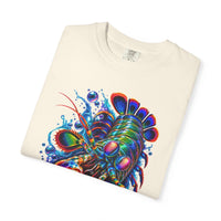 Psychedelic Lobster T-Shirt — Vibrant Neon Crustacean Graphic Tee
