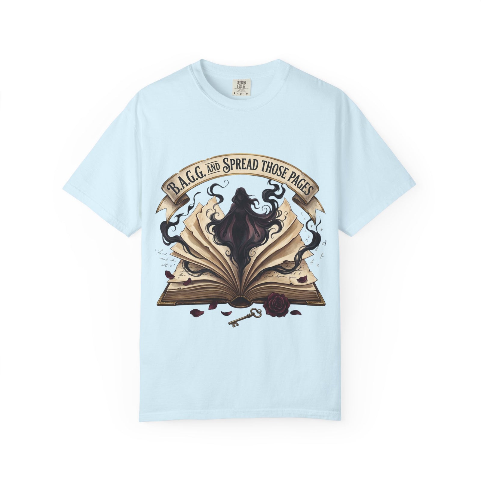 B.A.G.G. and Spread Those Pages Shirt, Fantasy Reader Tee, Book Lover T-Shirt, Fairy Book Shirt, Reading Gift, Bookworm Apparel