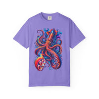 Squid Ink Art T-Shirt — Vibrant Octopus Graphic Tee