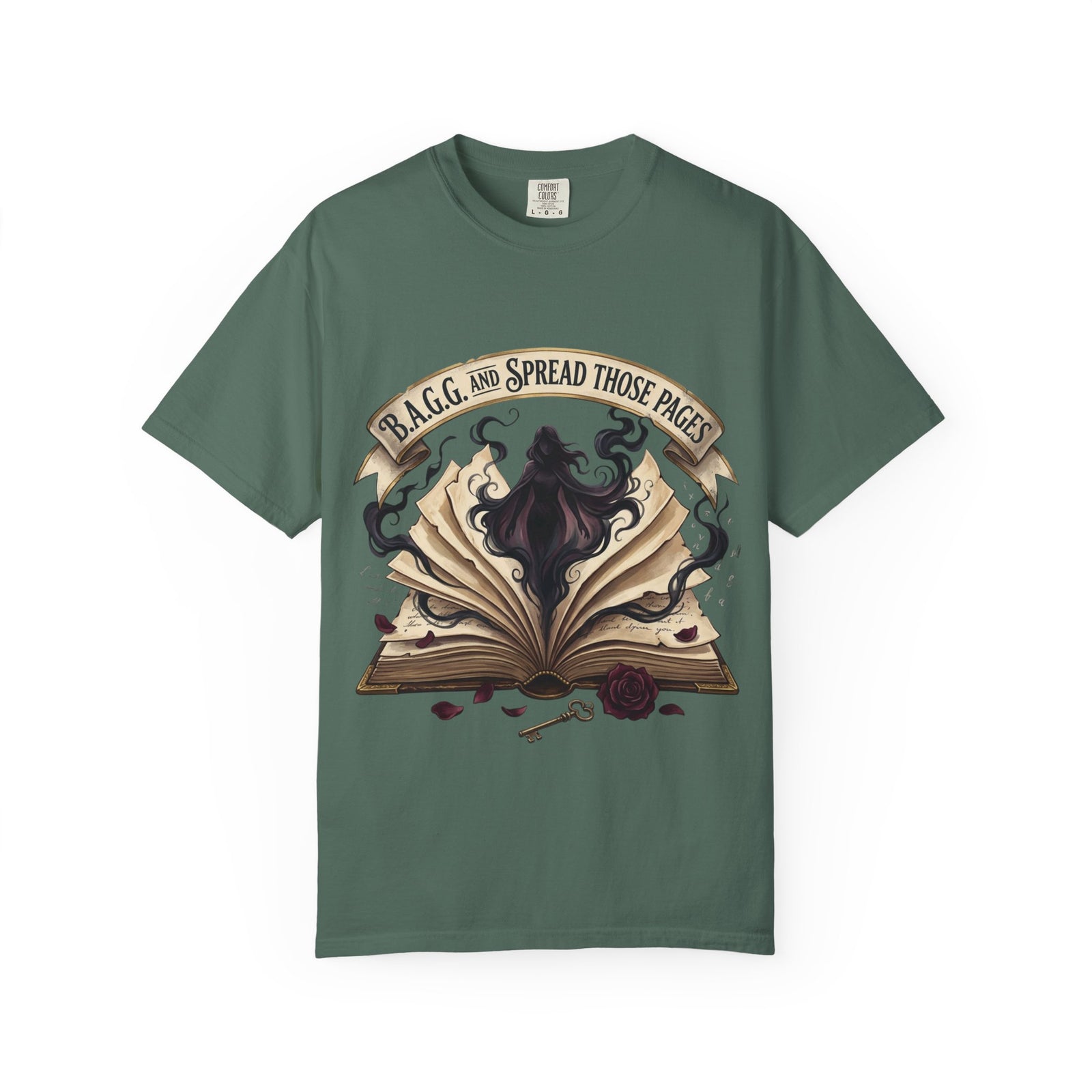 B.A.G.G. and Spread Those Pages Shirt, Fantasy Reader Tee, Book Lover T-Shirt, Fairy Book Shirt, Reading Gift, Bookworm Apparel