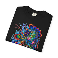 Psychedelic Lobster T-Shirt — Vibrant Neon Crustacean Graphic Tee
