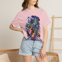Psychedelic Lobster T-Shirt — Vibrant Neon Crustacean Graphic Tee