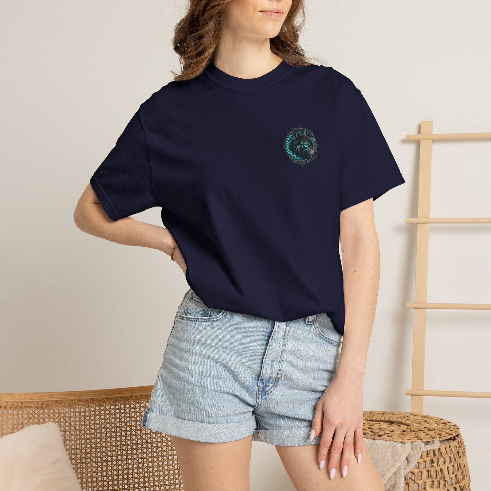 Wolf Moon T-Shirt — Wilderness Adventure Graphic Tee