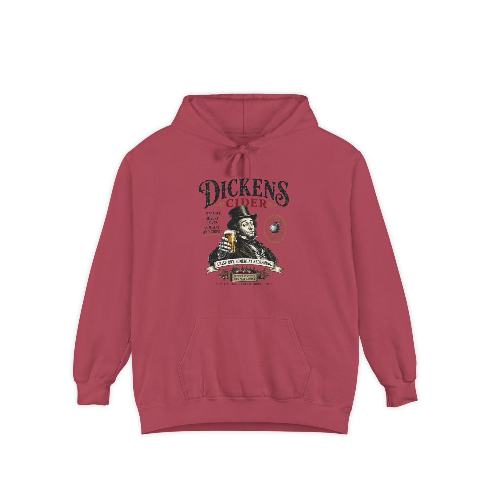 Dickens Cider hoodie | Misery Loves Company, Literary Humour