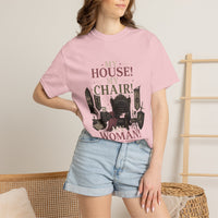 My House! My Chair! Woman! T-shirt | Vintage Gothic Parlor Illustration
