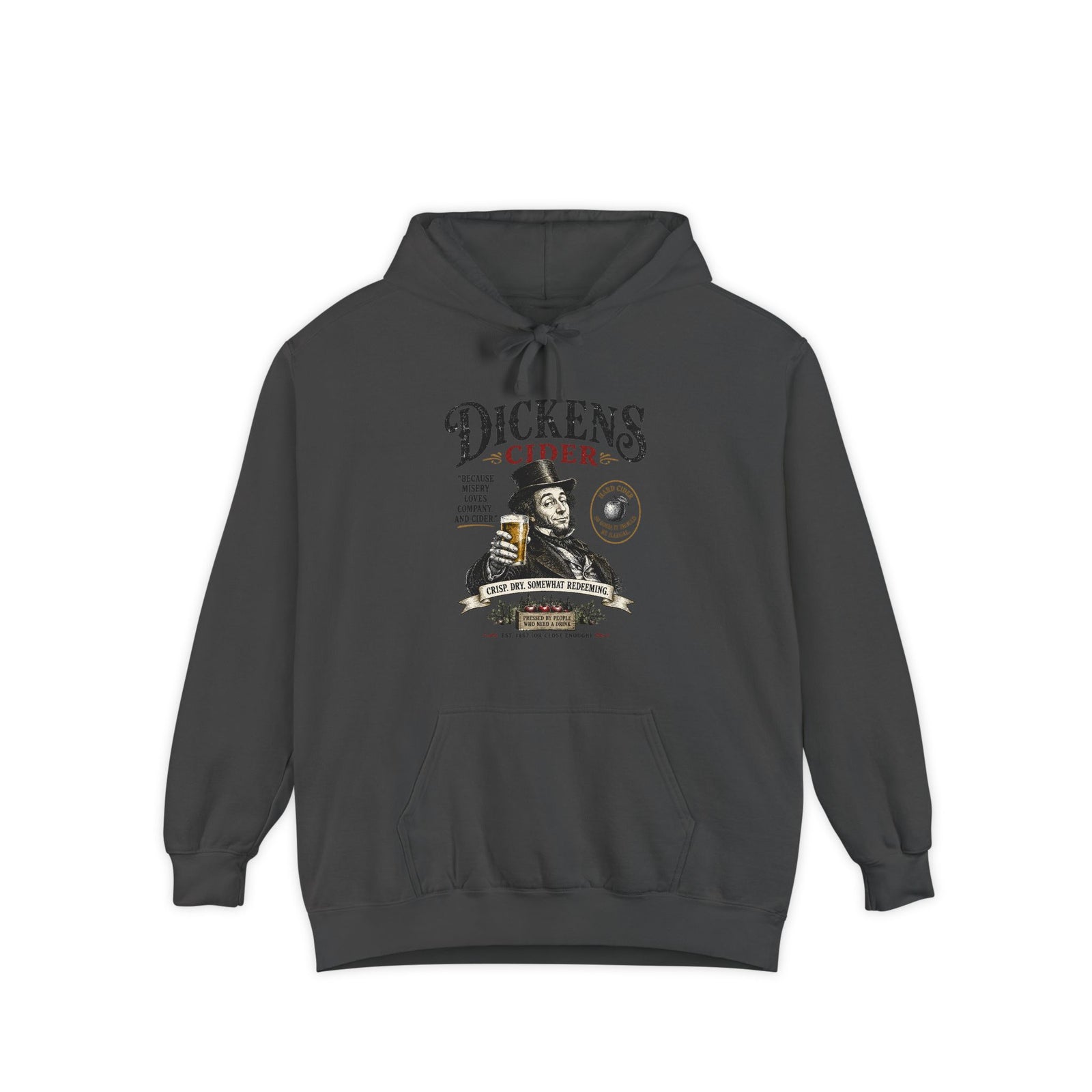 Dickens Cider hoodie | Misery Loves Company, Literary Humour