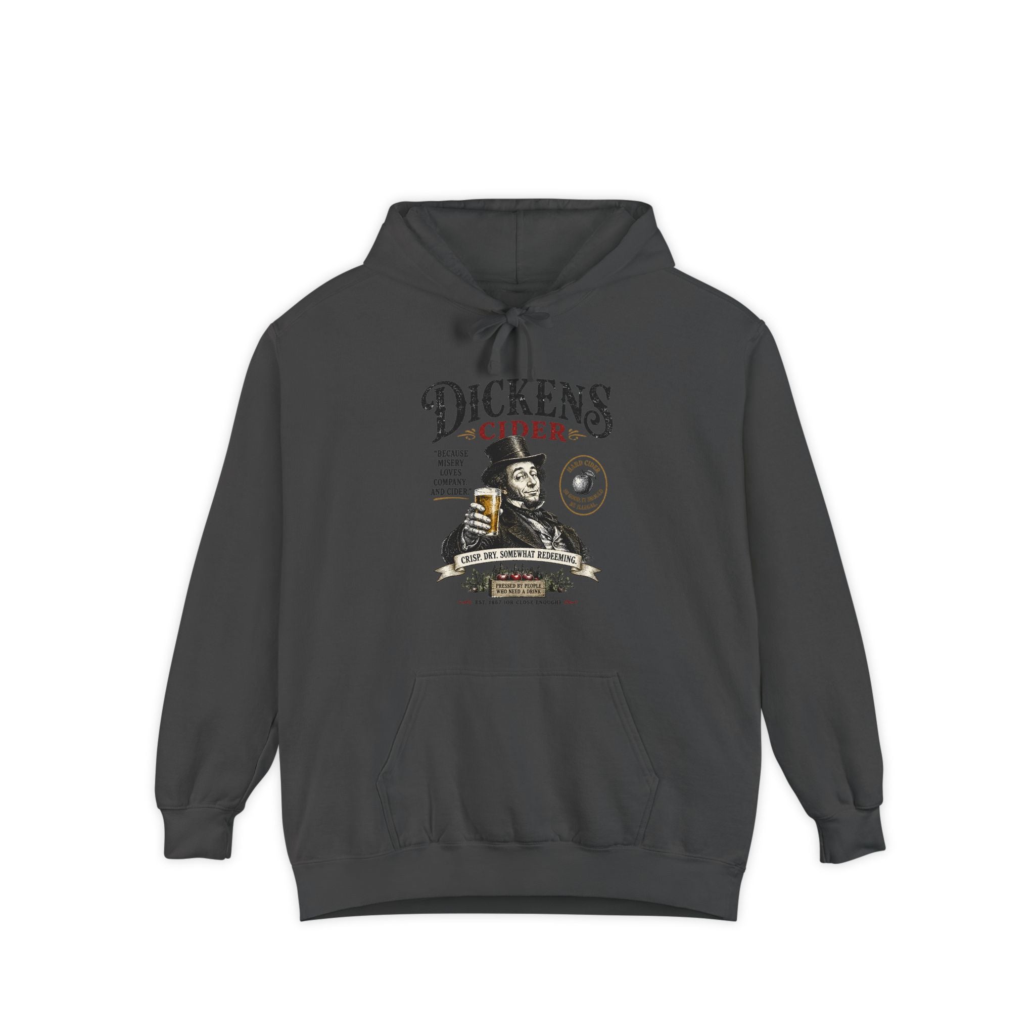 Dickens Cider hoodie | Misery Loves Company, Literary Humour