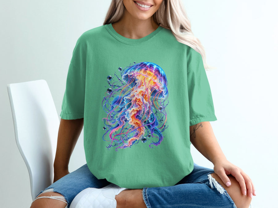 Cosmic Jellyfish Graphic T-Shirt