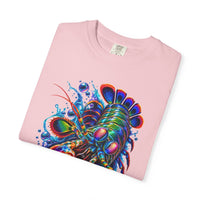 Psychedelic Lobster T-Shirt — Vibrant Neon Crustacean Graphic Tee