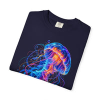 Jellyfish Glow T-Shirt — Neon Ocean Art Graphic Tee