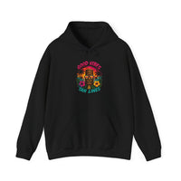 Good Vibes & Tan Lines Hoodie | Tropical Tiki Floral Design