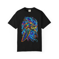 Sea Turtle Psychedelic Graphic T-Shirt