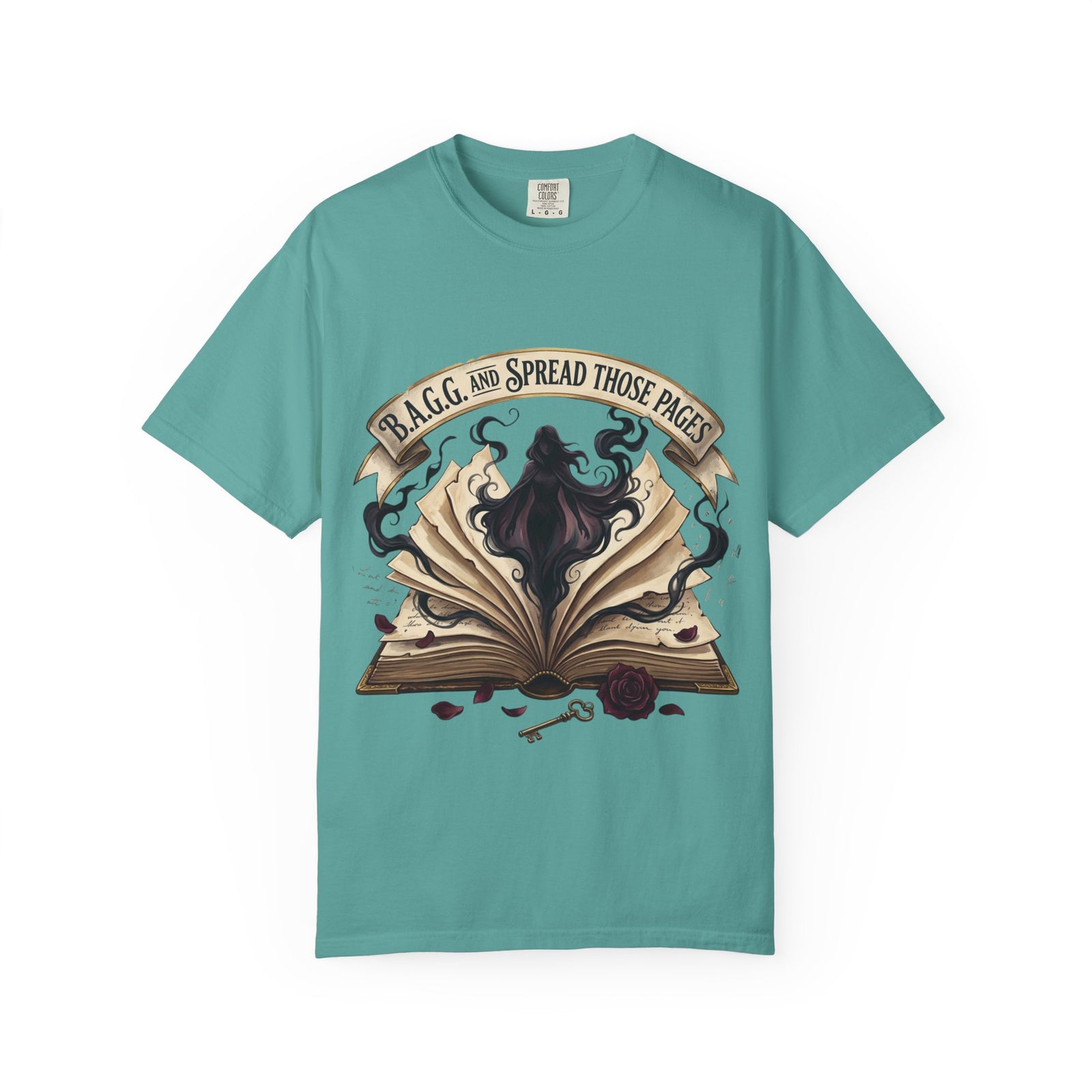 B.A.G.G. and Spread Those Pages Shirt, Fantasy Reader Tee, Book Lover T-Shirt, Fairy Book Shirt, Reading Gift, Bookworm Apparel