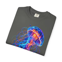Jellyfish Glow T-Shirt — Neon Ocean Art Graphic Tee