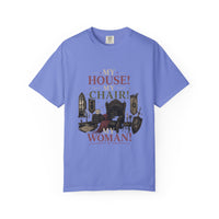 My House! My Chair! Woman! T-shirt | Vintage Gothic Parlor Illustration